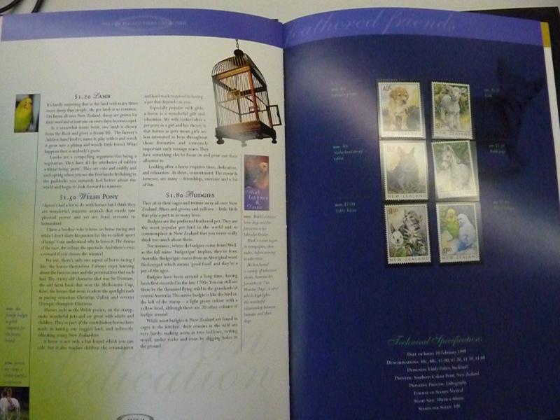 1999 The New Zealand Stamp Collection of postage stamps 