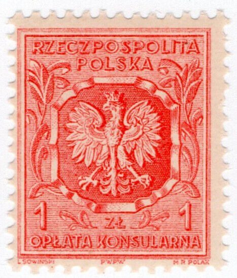 (I.B) Poland Revenue : Consular Service 1zt