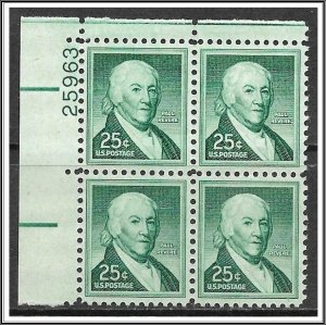 US Plate Block #1048 Paul Revere Liberty Series MNH