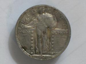 1921 Standing Liberty Quarter  Copy