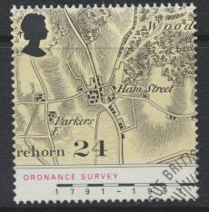 Great Britain  SG 1578 SC# 1392 Used / FU with First Day Cancel - Ordnance Su...