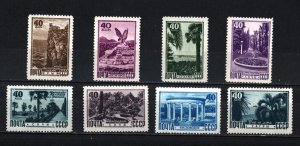 RUSSIA/USSR 1948 SANATORIUMS SET OF 8 STAMPS MNH