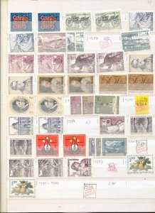 AUSTRIA 1970s MNH Incl. Theatre Sheets (Apx 150 stamps) AGA015