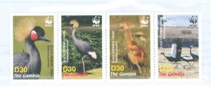 Gambia #3014  Single (Complete Set) (Fauna) (Wildlife) (Wwf)