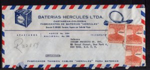 Colombia Hercules Batteries 1962 Cover