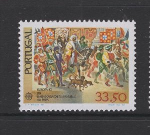 Portugal #1538 ( 1982 Europa set) VFMNH CV $1.50