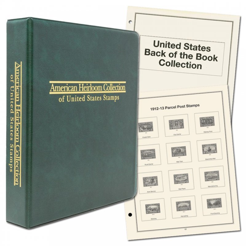 Mystic's American Heirloom DS170 - Volume I Back of Book Album