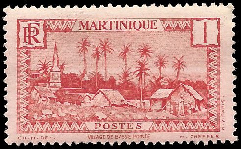 Martinique 1933 #133 Mint H