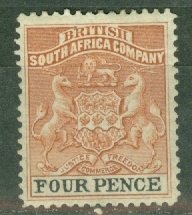 II: Rhodesia 5 mint CV $47.50