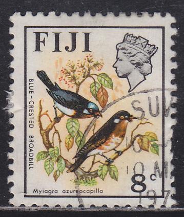 Fiji 311 Blue-Crested Broadbills 1971