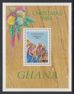 Ghana 957 Christmas Souvenir Sheet MNH VF