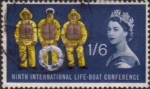 Great Britain 1963 SG641 1/6d Lifeboatmen FU