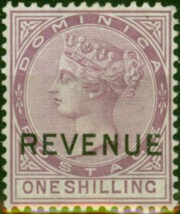 Dominica 1879 1s Magenta SGR3 Fine MM