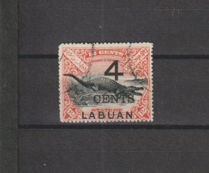 NORTH BORNEO/LABUAN 1899 SG 105b USED Cat £45