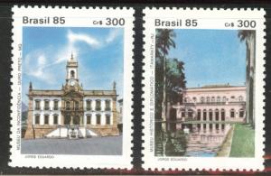 Brazil Scott 2013-2014 MNH** 1985 set