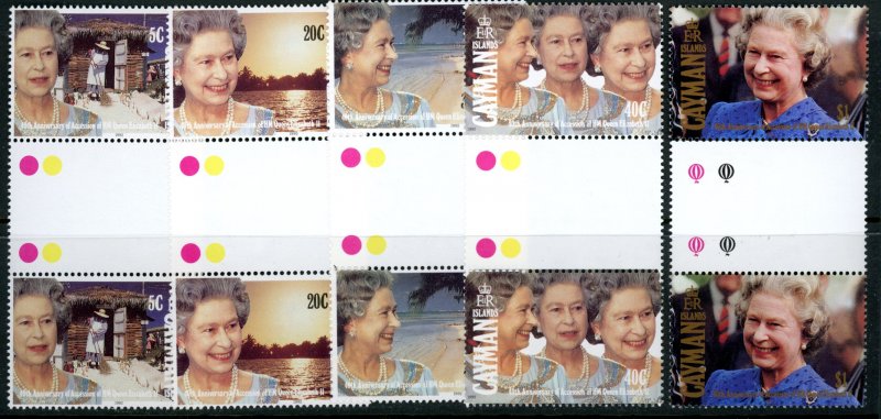 Cayman Islands 648-652 QEII 40th Anniversary MNH mint      (Inv 001262.)