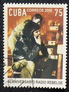 CUBA Sc# 4815  RADIO REBELDE Ernesto Che Guevara  2008  used / cancelled