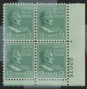 United States #818 Mint (NH) Plate Block