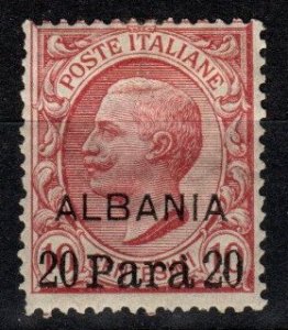 Italy Use In Albania #5  F-VF Unused CV $35.00 (X53)