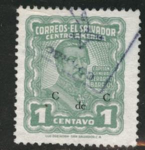 El Salvador Scott 644 Used 1953 stamp