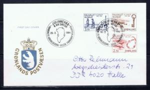 Greenland 1984 First Day Cover   #1