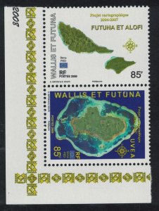 Wallis and Futuna Cartography 2v Pair T2 2008 MNH SG#930-931 MI#965-966 KB