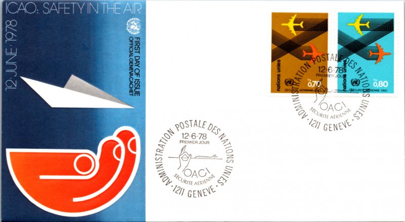 United Nations Geneva, Worldwide First Day Cover