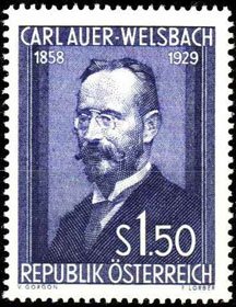 Scott #595 von Welsbach MNH