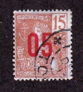 Indo China stamp #60, used