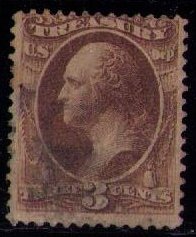 US Sc O74 Treasury dept (1873) Used VF