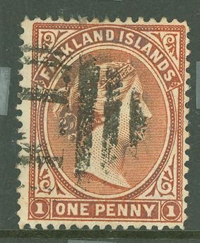 Falkland Islands #11 Used Single