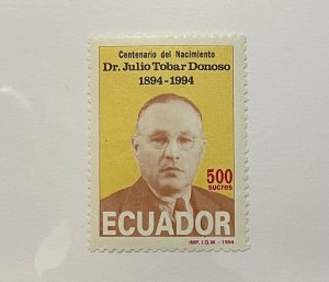 Stamps Ecuador Scott #1329 nh