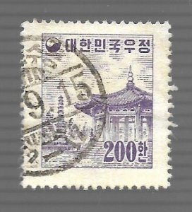 South Korea 1955 - Scott #203E *