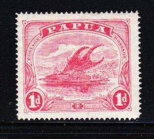 Album Tesori Papua Nuovo Guinea Scott# 59 1p Lakatoi ( Canoa ) come Incernierato