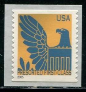 3799d US (25c) Presorted Eagle SA coil, MNH sgl dated 2005