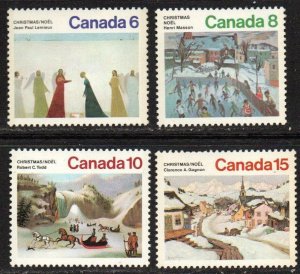Canada Sc #650-653 MNH
