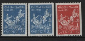 SWEDEN   640-642 MNH   SET,