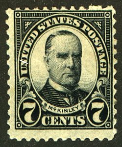 U.S. #639 MINT OG HR