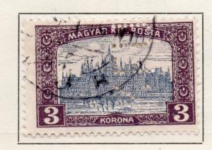 Hungary 1916-18 Early Issue Fine Used 3K. 141200