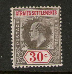 Malaysia S. Setts. 1904 KEVII SG 134 OG MH