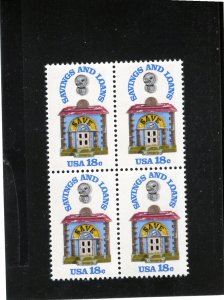 1911 Savings & Loan, MNH blk/4