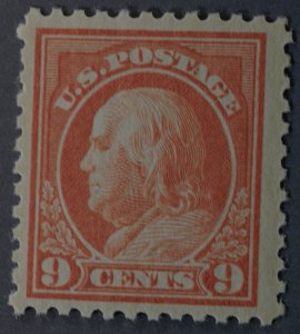 United States #509 9 Cent Franklin MNH