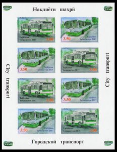 2017 Tajikistan 775-776KLb City transport (edition 100) 80,00 €