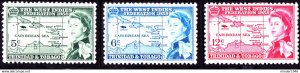 TRINIDAD & TOBAGO 1958 QEII 6c Inauguration of British Caribbean Federation S...