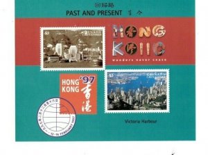 Grenadines 1997  - Hong Kong  - Sheet of two  - MNH