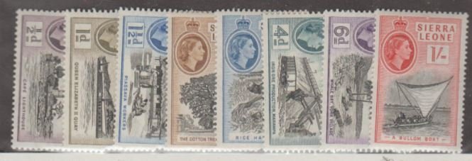 Sierra Leone Scott #195-202 Stamps - Mint NH Set