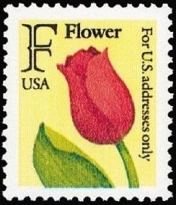 U.S.#2517 F-Rate Flower 29c Single, MNH.  Tagged