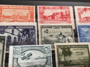 Spain 1930 Pro Union IberroaAmericana mounted mint stamps  Ref A8523