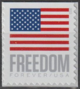 USA Sc. 5791 (63c) Freedom Flag 2023 MNH BCA bklt. single