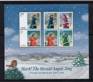 GB 2007 Christmas MNH Mini Sheet MS2795 WS35486